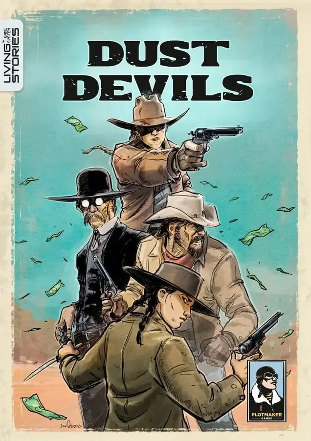 Living Stories: Dust Devils – Динамичная карточная игра о Диком Западе