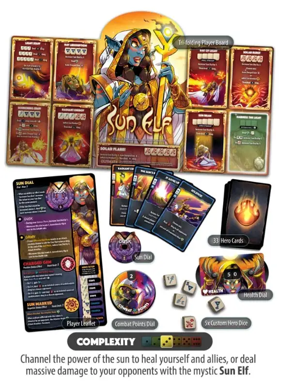 Сбор средств на новые герои в настольной игре Dice Throne: Vanguard запускает кампанию на Kickstarter