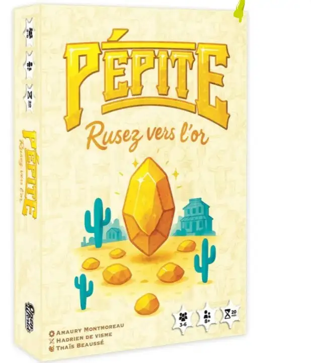 Pépite: Погружение в Золото Дикого Запада с Игрой от Gigamic