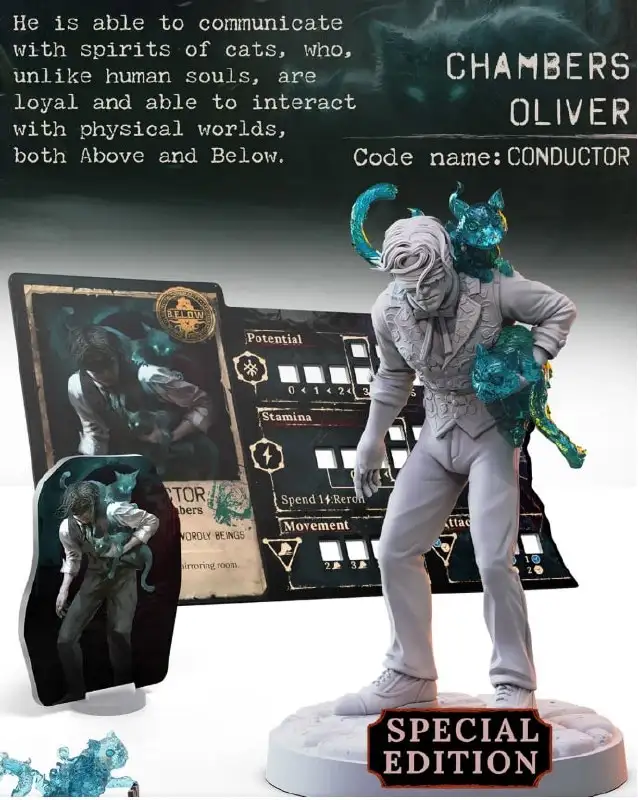 Выпуск настольной игры B.E.L.O.W.: The Asylum — кооперативный экшен-хоррор с интригующим сюжетом