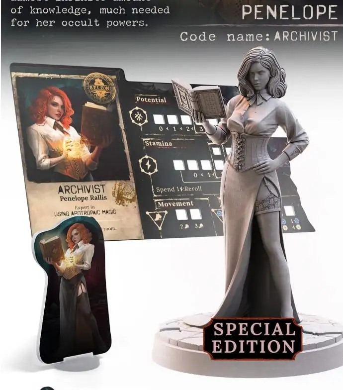 Выпуск настольной игры B.E.L.O.W.: The Asylum — кооперативный экшен-хоррор с интригующим сюжетом