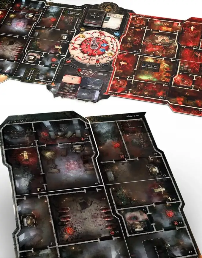 Выпуск настольной игры B.E.L.O.W.: The Asylum — кооперативный экшен-хоррор с интригующим сюжетом