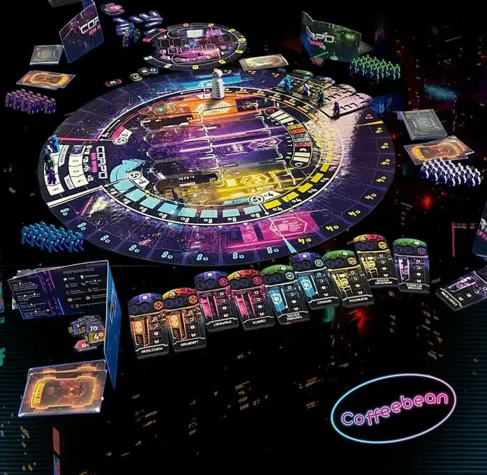 Corpo: Neon Empires - Киберпанковская Экономическая Стратегия для Гурманов
