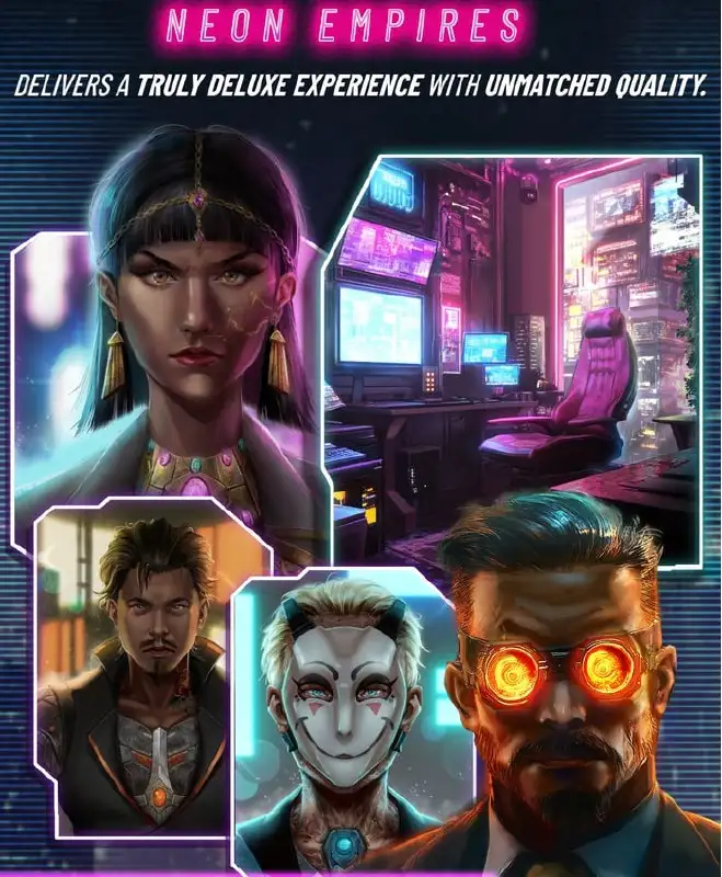 Corpo: Neon Empires - Киберпанковская Экономическая Стратегия для Гурманов