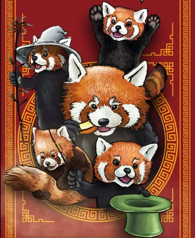 Pandaii! – Новая кооперативная карточная игра с милыми пандами на Gamefound