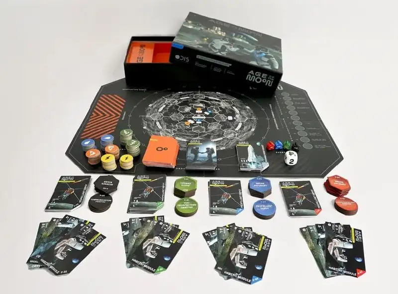 Age of the Moon: Новая стратегия о колонизации Луны для настольных игроков