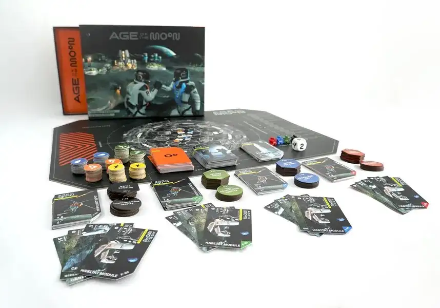 Age of the Moon: Новая стратегия о колонизации Луны для настольных игроков
