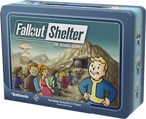 Fallout Shelter: The Board Game - новая игра от FFG