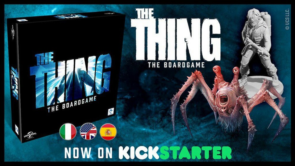 The Thing - настольная игра собирает средства на Кикстартере