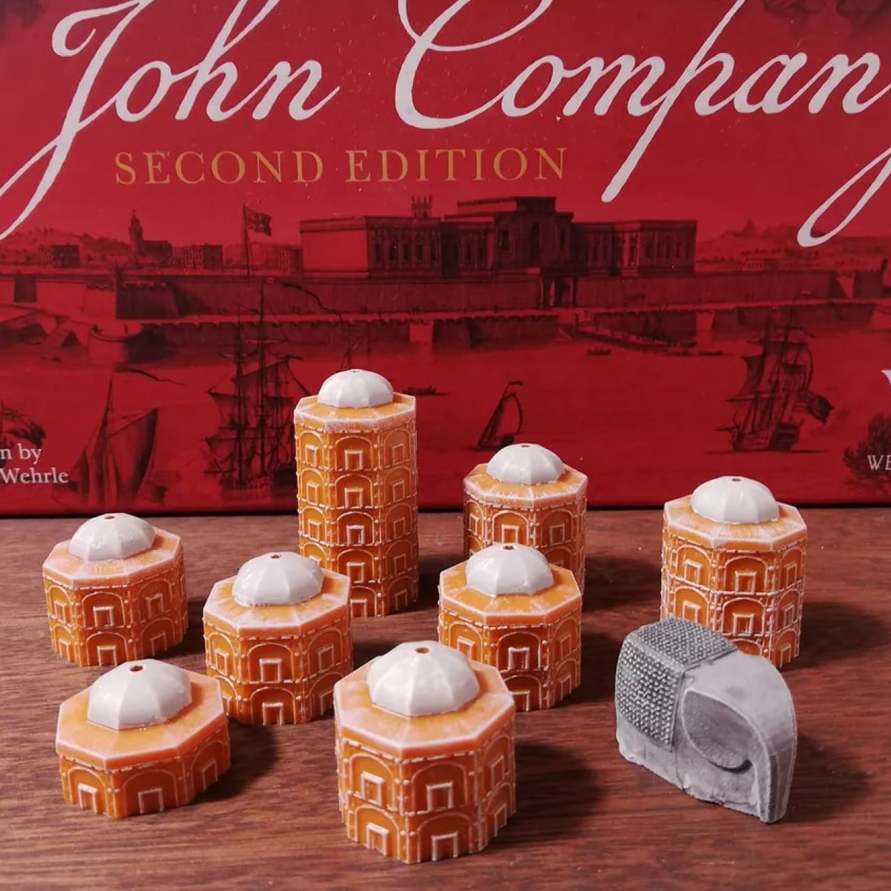 Покрашенные миниатюры из «Джон Компани»